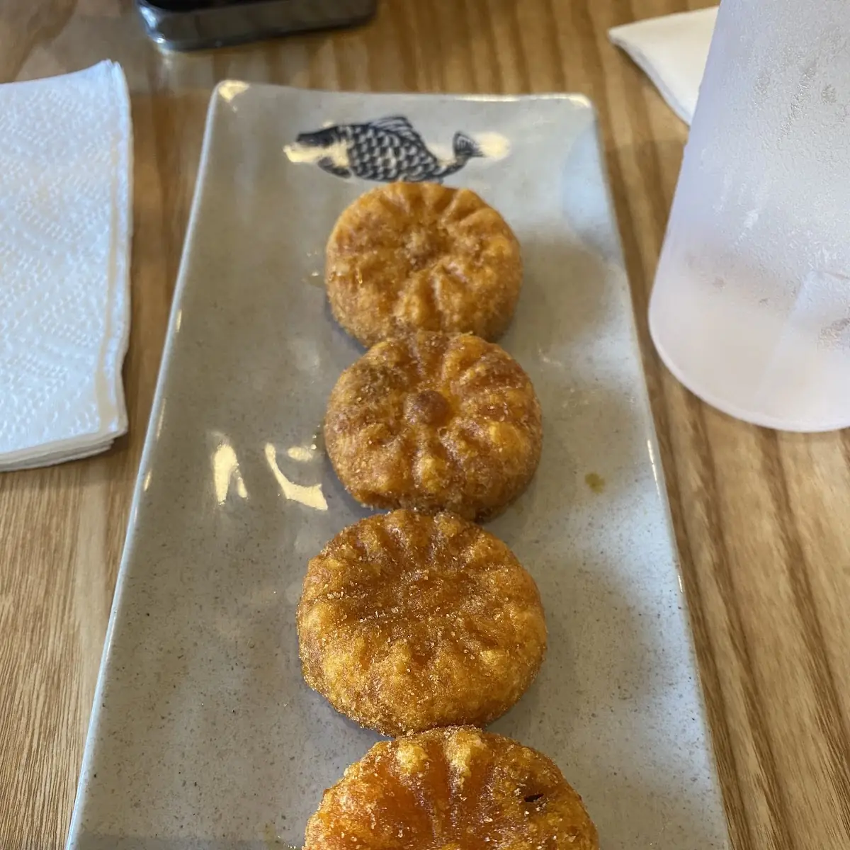 pumpkin cake 4pcs 南瓜饼